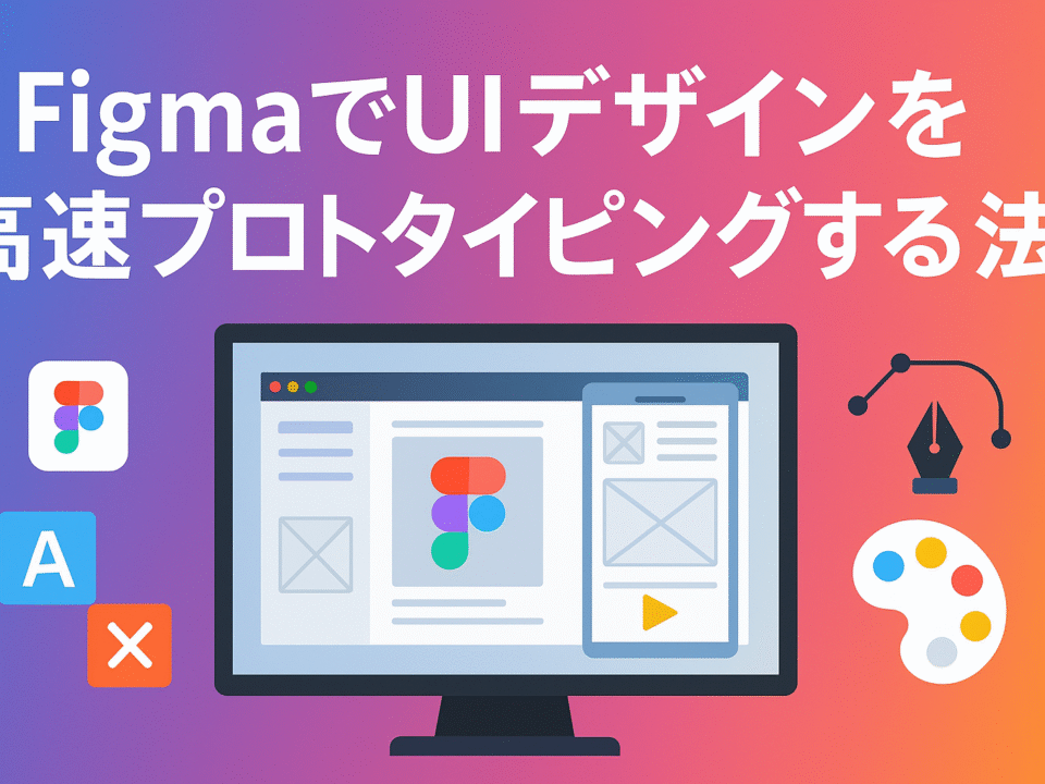 FigmaでUIデザインを高速プロトタイピングする方法