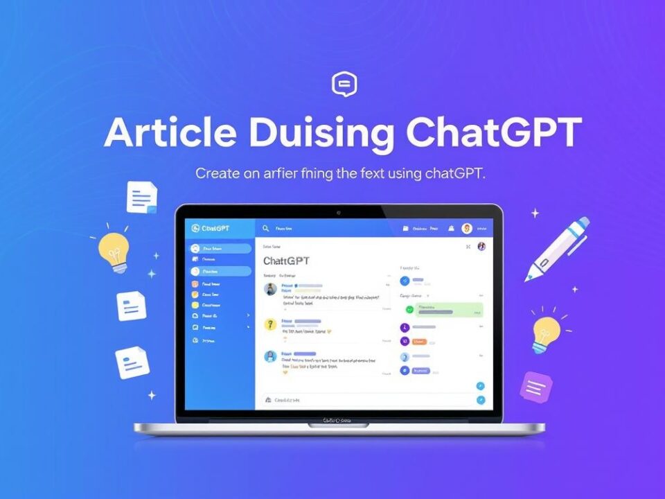 ChatGPTで効率的に記事を作成する方法